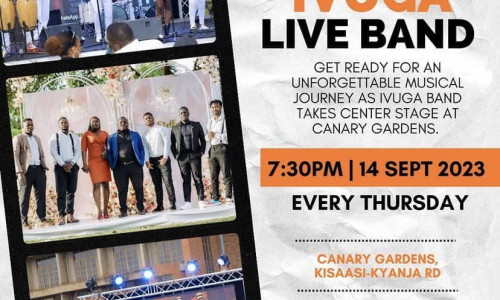 Live Band with Ivuga - Canary Gardens Kyanja