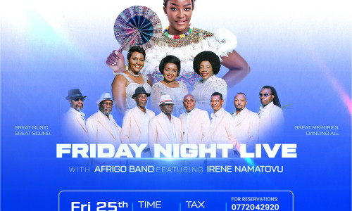 Friday Night Live with Afrigo Band & Irene Namatovu